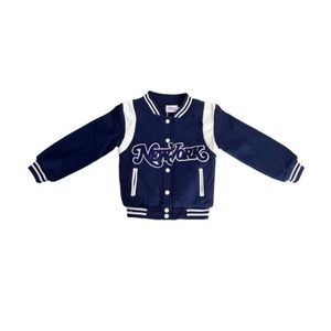 NWT kids Lola and the Boys New York bomber jacket